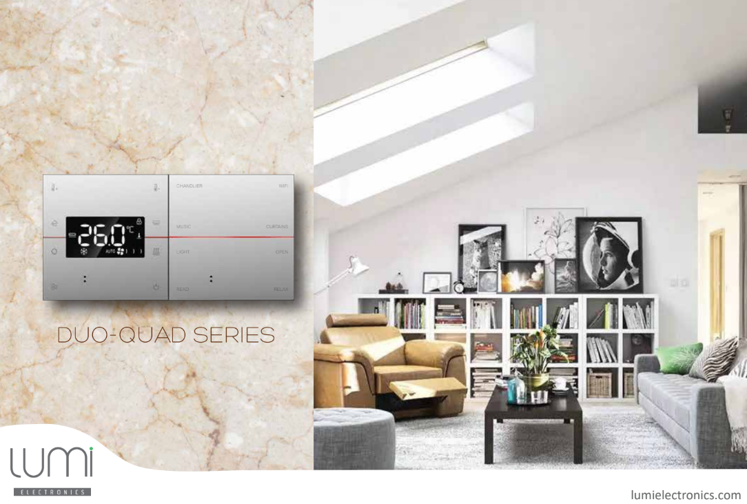 LUMI Duo & Quad Tactile Series Switch Configurator