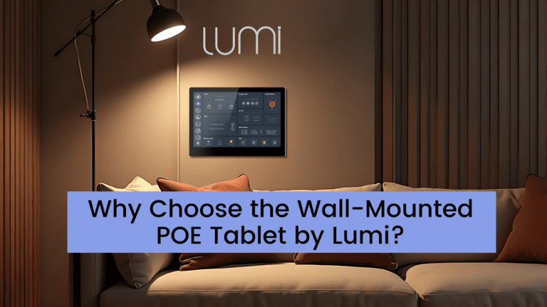 Read more about the article Redefining Smart Living with Wall-Mounted POE Android Tablets