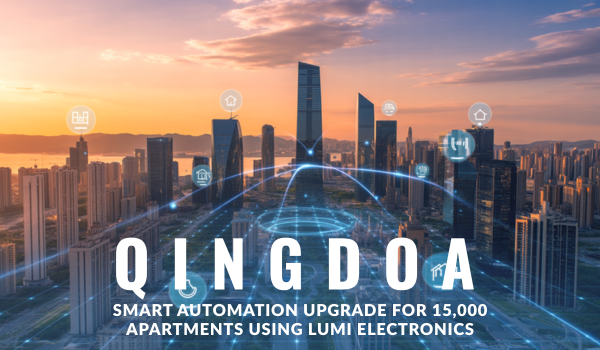 Read more about the article Qingdao City Government Announces Smart Automation Upgrade for 15,000 Apartments Using Lumi Electronics
